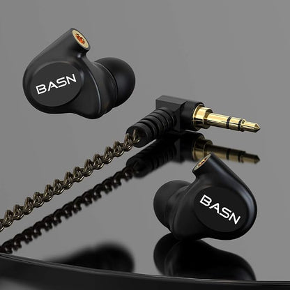 BASN Metalen in-Ear Monitors Headphones, 4 Drivers Musicians Noise Isolating - Image 7