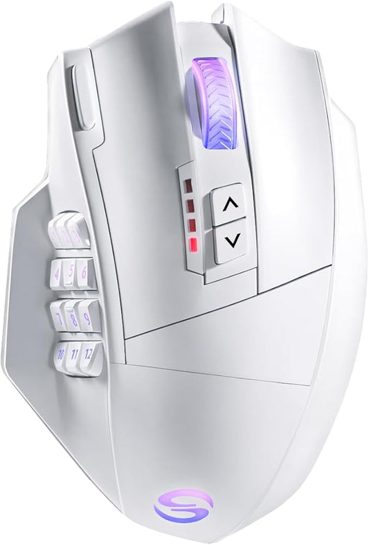 UtechSmart Venus Pro Wireless MMO Gaming Mouse, 000 DPI Optical Sensor by UtechSmart