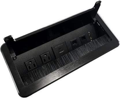 ZESHAN Cable Cubby Conference Table Power Box by ZESHAN