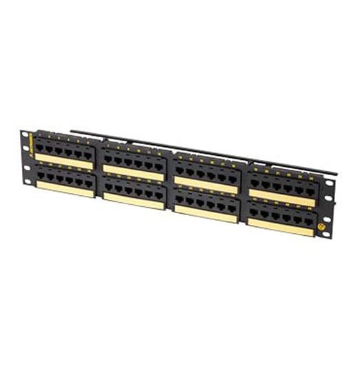 ORTRONICS Clarity Cat6A 10G 48 Port Flat Patch Panel, OR-PHD6AU48 by Unknown