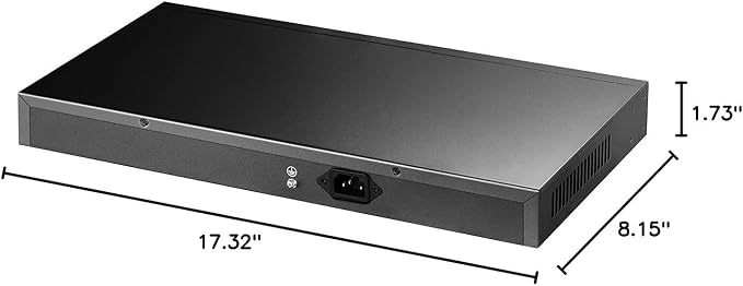 Cudy 24 Gigabit Ethernet Unmanaged PoE+ Switch, 24 * 100/1000Mbps PoE+ Ports - Image 10
