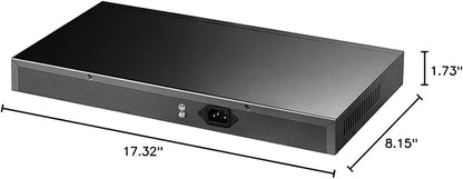 Cudy 24 Gigabit Ethernet Unmanaged PoE+ Switch, 24 * 100/1000Mbps PoE+ Ports - Image 10