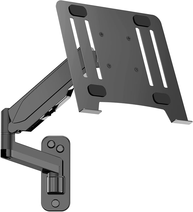 Laptop Wall Mount, 2-in-1 Gas Spring Wall Holder by UPGRAVITY