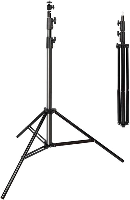 Aluminum Alloy Light Stand 9.5 Feet/2.8m Adjustable Spring Cushioned - Image 9