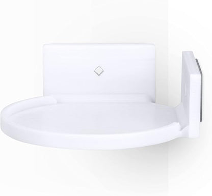 BRAINWAVZ 4” Small Floating Shelf, Adhesive & Screw in, - Image 2
