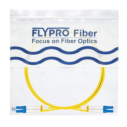 FLYPROFiber- OS2 LC to LC Fiber Patch Cable | Length Options: 0.2m-300m - Image 7