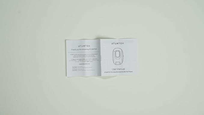 ATUMTEK Camera Remote Shutter for iPhone and Android Smartphones, Wireless - Image 11