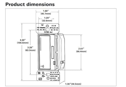 EATON RF9640-NDW Z-Wave Plus Universal Dimmer, Single Pole - Image 7