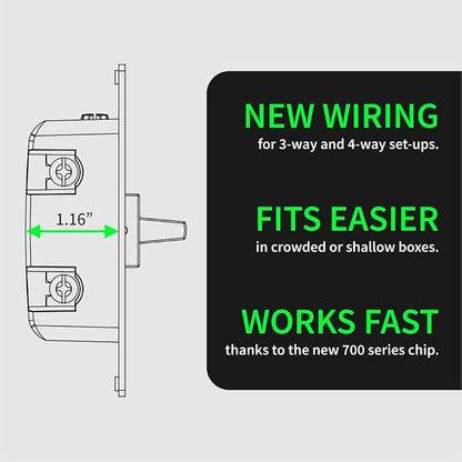 Zooz 800 Series Z-Wave Long Range Toggle Dimmer ZEN74 - Image 4