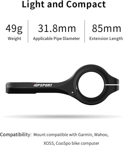 iGPSPORT BSC200S GPS Bike Computer, Wireless Route Navigation 2.4'' Screen - Image 8