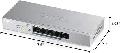 Zyxel 5-Port PoE Switch | Web Managed Gigabit Network Ethernet Splitter | 5X - Image 8
