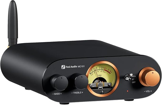 Fosi Audio MC101 Bluetooth Stereo Amplifier Home Audio Component Mini Amp by FosiAudio