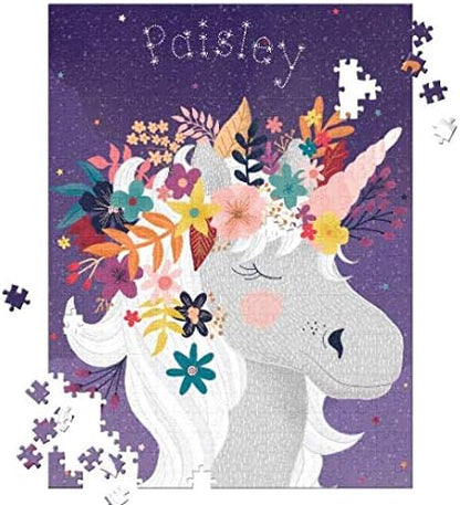 Stargazing Unicorn Personalized Puzzle – 500 Pieces - Image 4