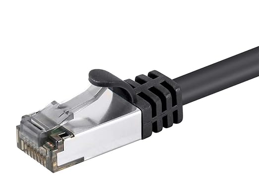 Monoprice Cat8 5ft Black Patch Cable Double Shielded 26AWG 2GHz 40G Pure Bare - Image 4