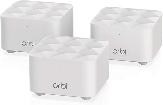 NETGEAR Orbi Whole Home Mesh WiFi System – Router Replacement Covers up to 4 by NETGEAR