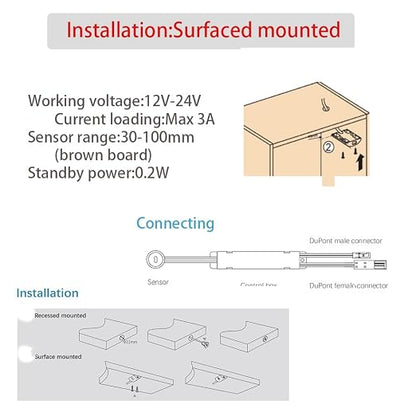 VST Motion Sensor Light Switch, IR Handwave Activated Light Switch - Image 5
