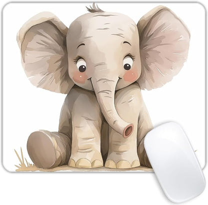 Elephant（2） Mouse pad Customized Mousepad Non-Slip Rubber Base Mouse Pads by Goodsprout