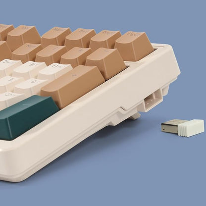 Wireless Mechanical Keyboard, Triple Mode 2.4G/USB-C/BT Gaming Keyboards 100 - Image 6