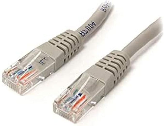 StarTech.com Cat5e Ethernet Cable - 10 ft - Gray - Patch Cable - Molded Cat5e by StarTech