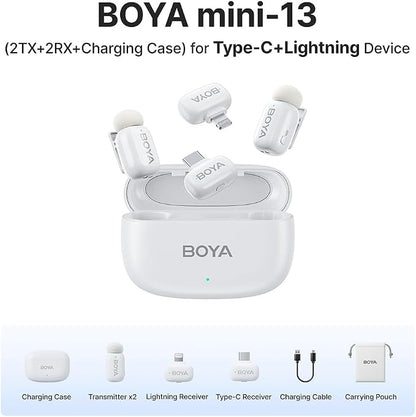 BOYA mini Wireless Microphone for iPhone/Android/PC/Tablets - Image 5