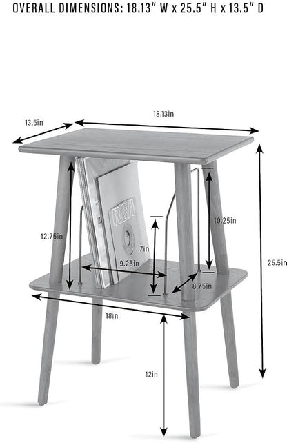 Crosley Manchester Record Player Stand, Media Console - Image 6