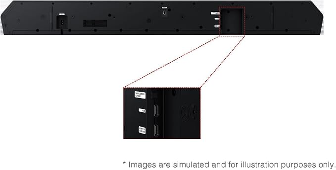 Samsung Q800F 5.1.2ch Q Series Soundbar + Subwoofer, Wireless Dolby Atmos - Image 5