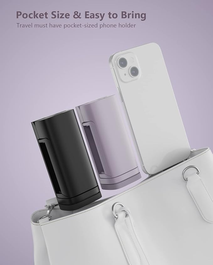 MiiKARE Travel Essentials Airplane Phone Holder, Universal Handsfree Phone Mount - Image 6