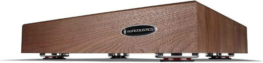 IsoAcoustics Delos Turntable Isolation Butcher Block Series: 1815W2 Walnut by IsoAcoustics