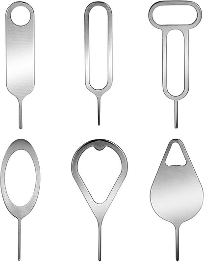 Medsuo 6pcs SIM Card Removal Tool Card Tray Eject Pins Needle Opener Ejector by Medsuo