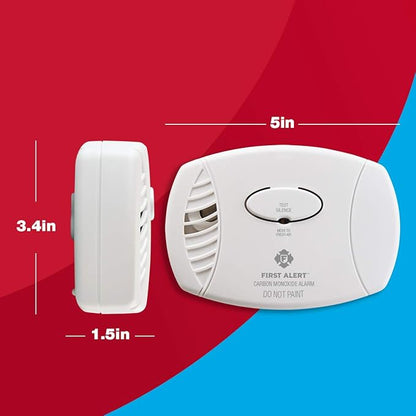 First Alert CO400 Carbon Monoxide Detector, Battery Operated - Image 7
