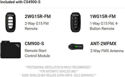 Compustar CS4900-S 2-Way Remote Start and Keyless Entry System - Image 3