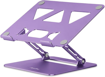 Adjustable Laptop Stand for Desk, Portable Laptop Stand Holder and Riser by Aoviho