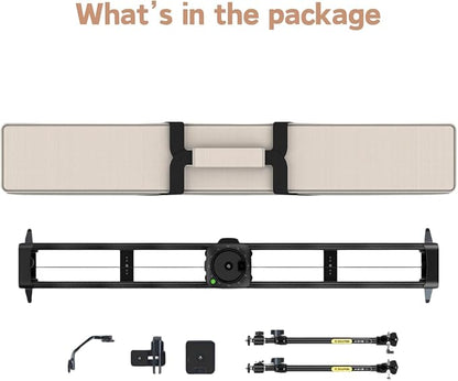 ZEAPON AXIS 80 Pro AXIS Multi-axis Motorized Camera Slider, Pan Heads - Image 6
