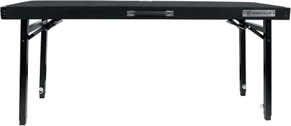 Rockville RTBL4 Adjustable Height DJ Table Folding Legs 20x60 Inch, Non-Slip - Image 2