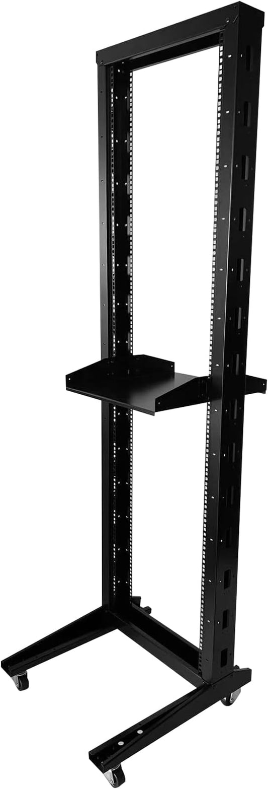2 Post 29U Open Frame Server Rack 2-Post Server Rack Network Rack, by GlobalRack