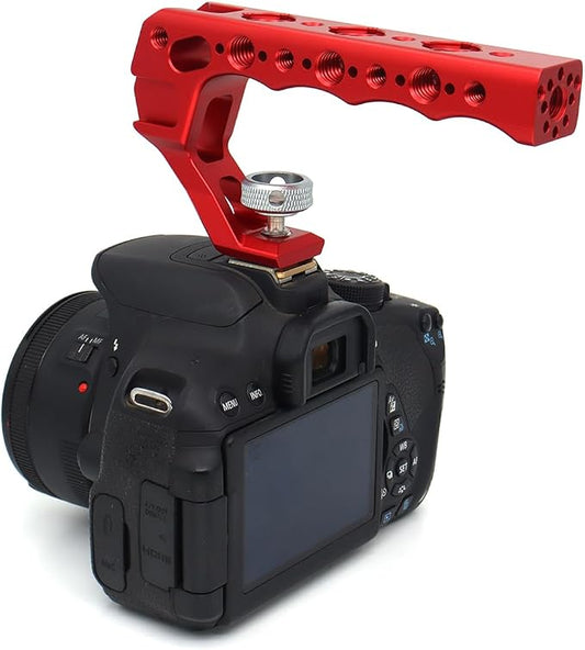 Top Handle Camera Grip with Cold Shoe Base by SZJELEN