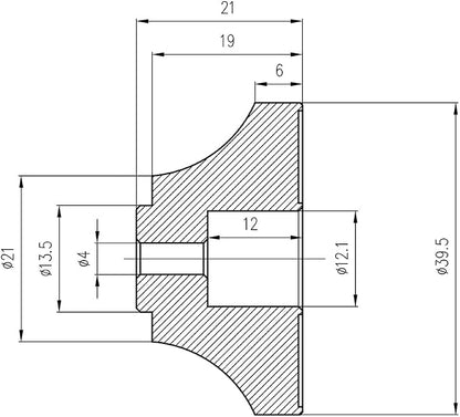 Audiocrast IF4021S HiFi Speaker Isolation Feet Pads 4PCs Stainless Steel - Image 8