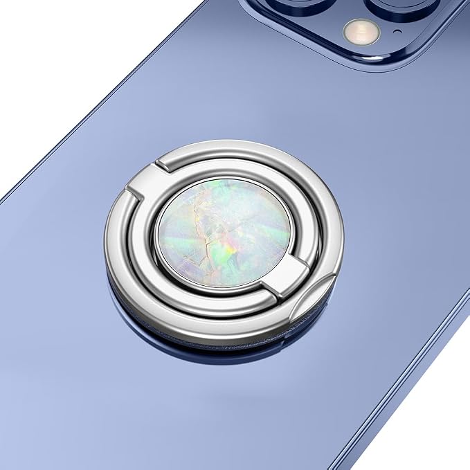 Phone Grip Holder, Phone Ring Holder Finger Kickstand, Foldable & Adjustable - Image 2