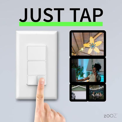 Zooz 800 Series Z-Wave Long Range Wall Remote & Scene Controller ZEN37 - Image 3