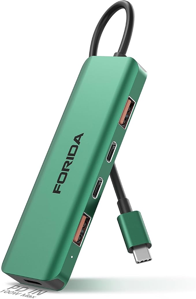 USB C Hub, 10Gbps USB 3.1 Adapter by FORIDA-Besttecforusbhubdockingstation