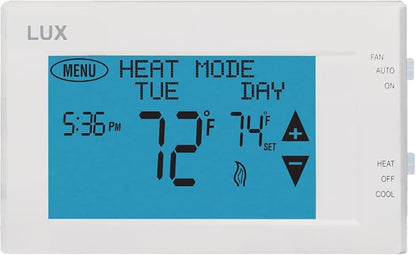 Lux Products TX9600TS Programmable Large Touchscreen Heating Cooling Thermostat - Image 4
