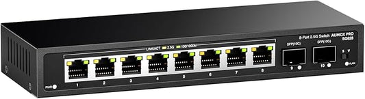 10 Port 2.5Gb Unmanaged Ethernet Switch - Image 2