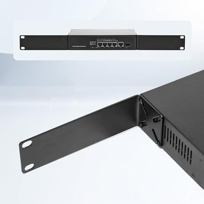 Rack Mount Kit for 8.7 inch Switches, Adjustable Rack Ears for Netgear - Image 6