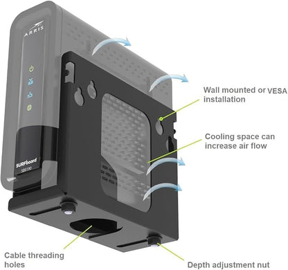 Beiyier Cable Box Mount and Adjustable Wall Mount - Image 5