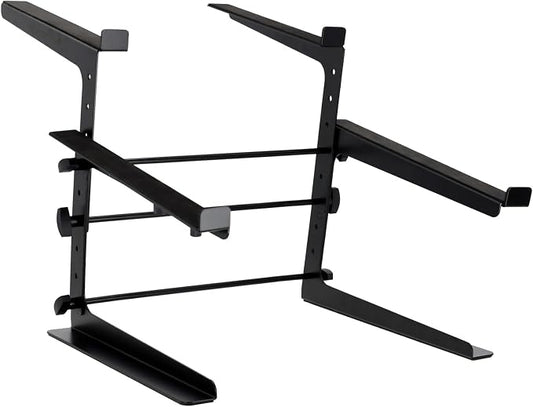 Rockville Rock2d2 Adjustable Dual Shelf DJ Controller Midi Keyboard Laptop Stand by Rockville