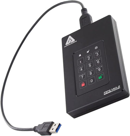 Apricorn 2TB Aegis Fortress L3- FIPS Level 3 Validated USB 3.0 Hardware - Image 4
