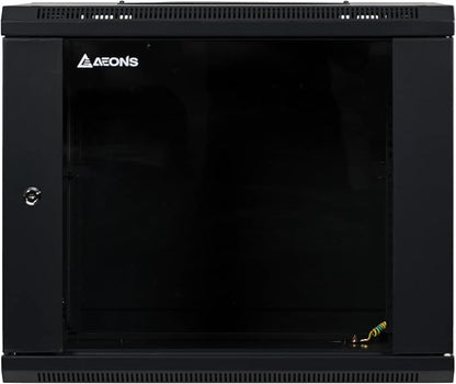 9U Professional Wall Mount Network Server Cabinet Enclosure 19-Inch Server - Image 2