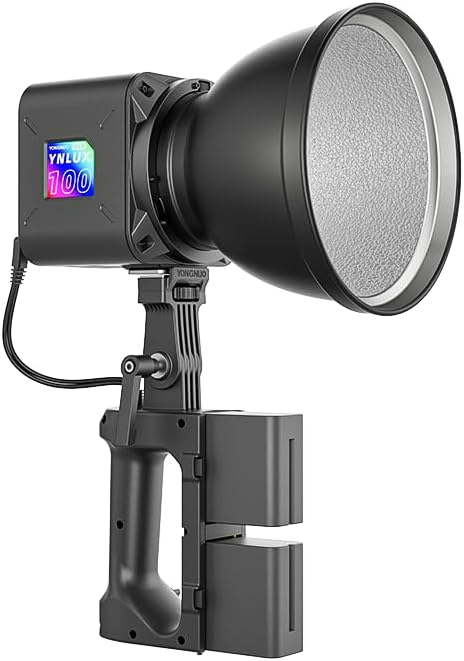 YONGNUO YNLUX100 RGB 120W LED Video Light Handheld Light - Image 2