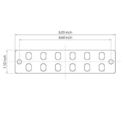 12 Simplex ST Fiber Patch Panel - Image 7