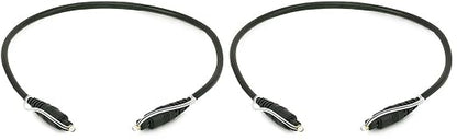 Monoprice 1.5ft Optical Toslink 5.0mm OD Audio Cable by Monoprice